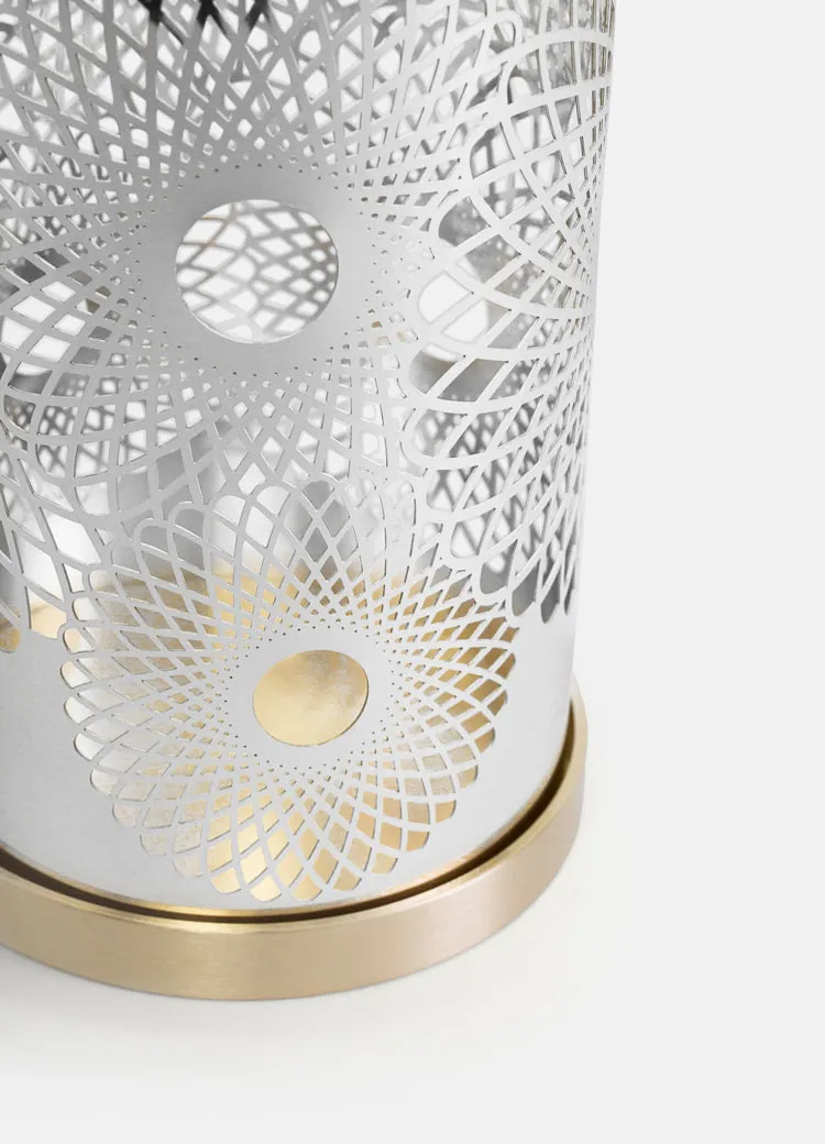 Candle Holder | Lara Bohinc | Silver | Feather