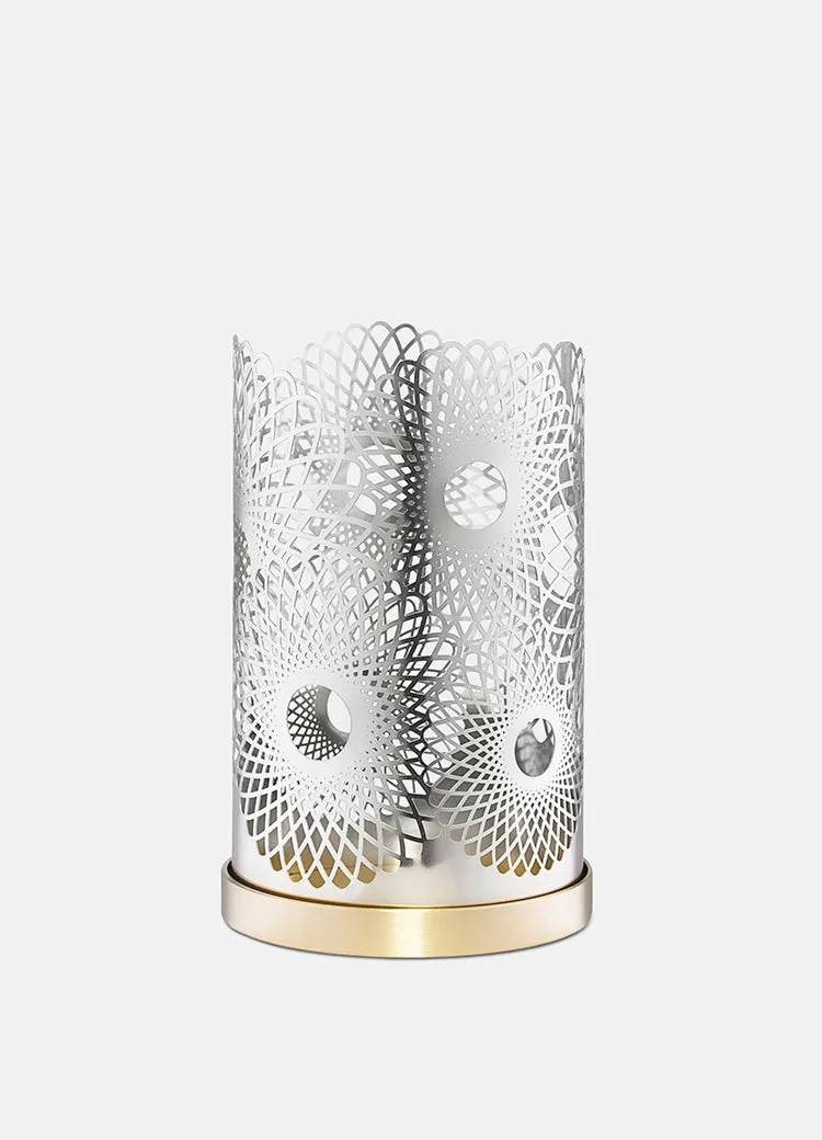 Candle Holder | Lara Bohinc | Silver | Feather