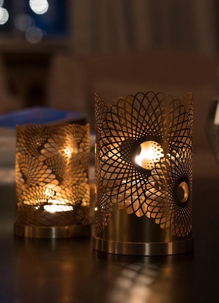 Candle Holder | Lara Bohinc | Silver | Lunar Small