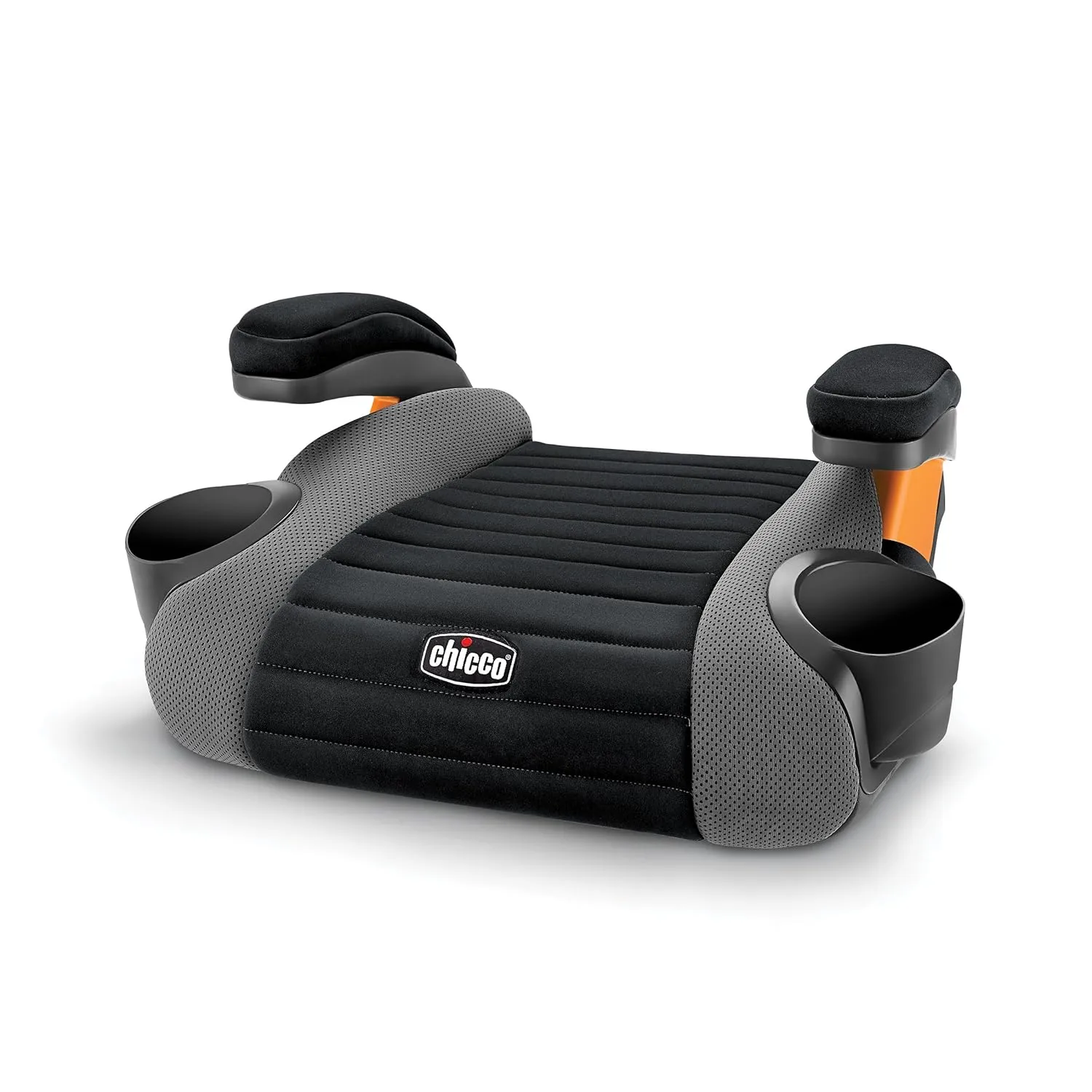 Chicco GoFit Backless Booster Car Seat, Travel, Portable Car Booster Seat for children 40-110 lbs. | Shark/Black/Grey