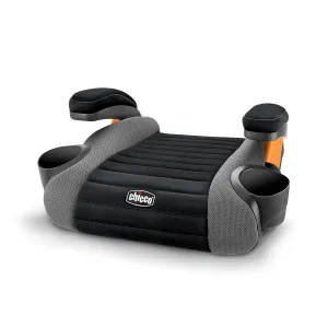 Chicco GoFit Backless Booster Car Seat, Travel, Portable Car Booster Seat for children 40-110 lbs. | Shark/Black/Grey