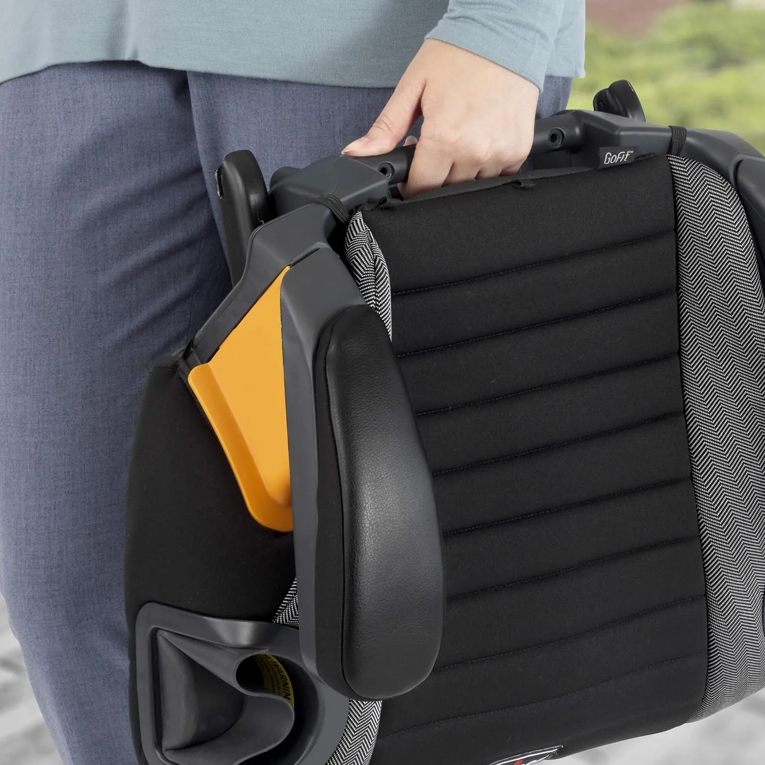chicco GoFit Plus Backless Booster Car Seat - Stream