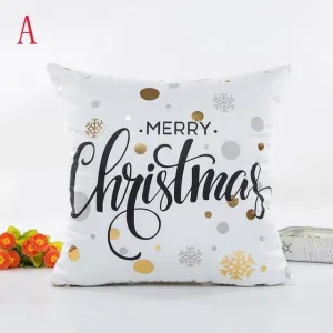 Christmas Throw Pillow Cases