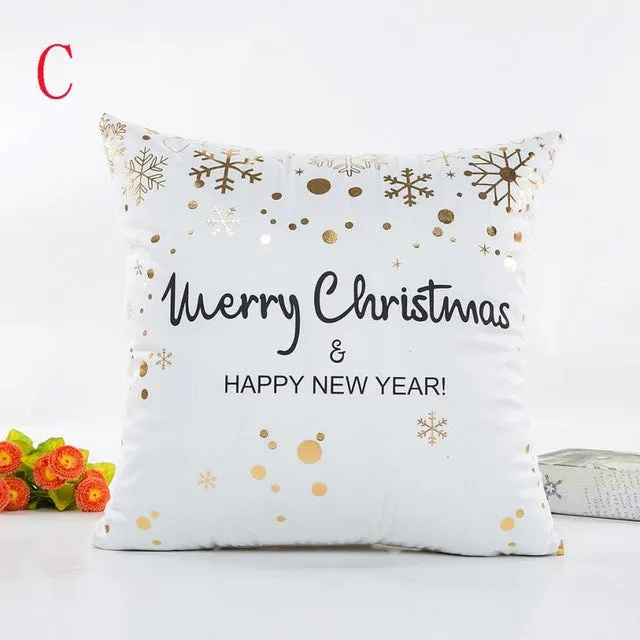 Christmas Throw Pillow Cases