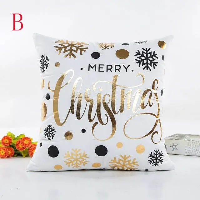 Christmas Throw Pillow Cases