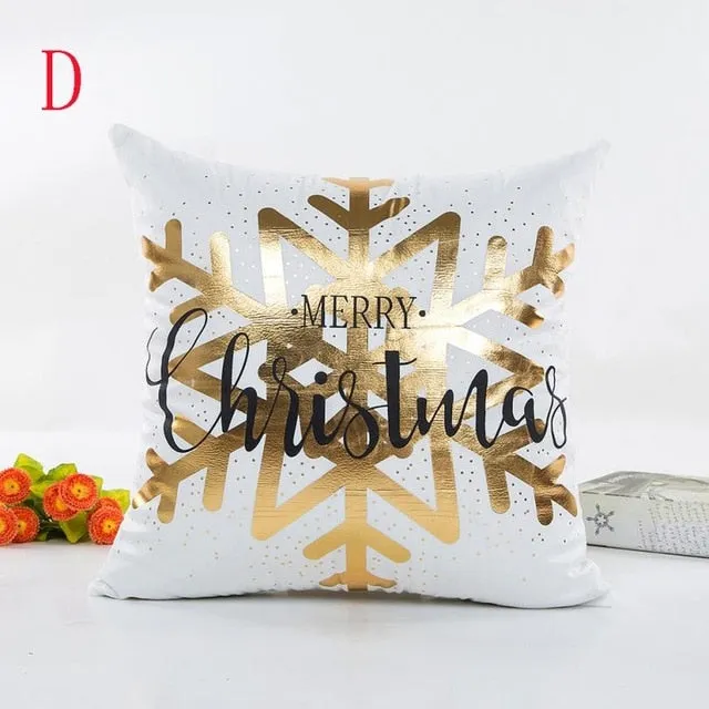 Christmas Throw Pillow Cases