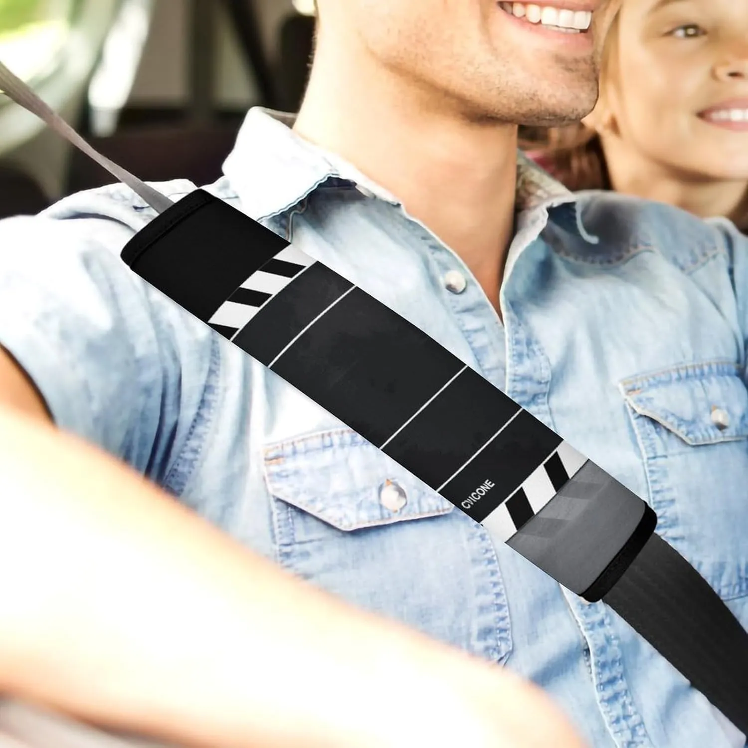 Classic Movie Clapboard Black Auto Seat Belt Cover 2PCS Universal Car Seat Belt Shoulder Protector Pad, Protect Your Shoulders and Neck for Car Seat Belt, Shoulder Bag, Backpack