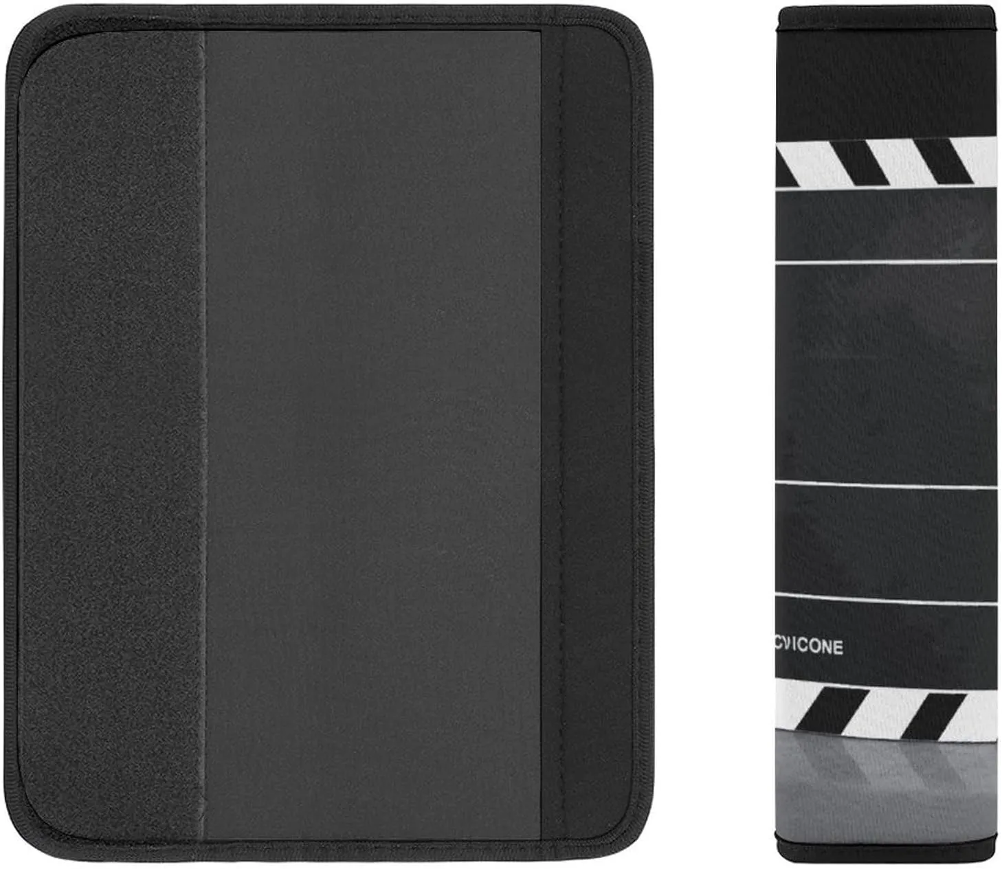 Classic Movie Clapboard Black Auto Seat Belt Cover 2PCS Universal Car Seat Belt Shoulder Protector Pad, Protect Your Shoulders and Neck for Car Seat Belt, Shoulder Bag, Backpack