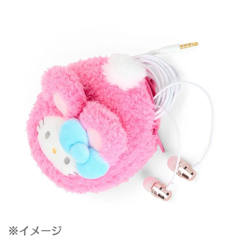 [Clearance]#[Sanrio] Spring Rabbit Design Series -Mini Pouch Charm - Kuromi  [FEB 2025] Sanrio Original Japan