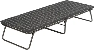 Coleman ComfortSmart Big & Tall Cot with Mattress, Folding Steel Camp Bed with Plush Pad for Comfortable Sleeping