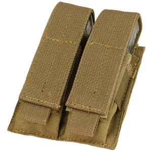 Condor Double Pistol Magazine Pouch, Coyote