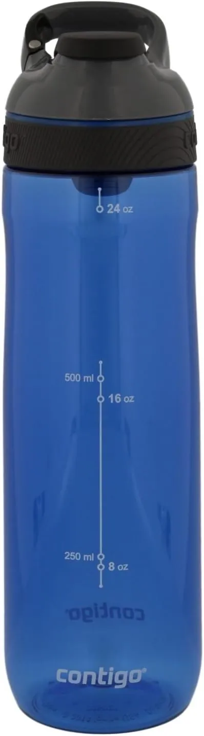 Contigo AUTOSEAL Cortland Water Bottle, Monaco, 24oz