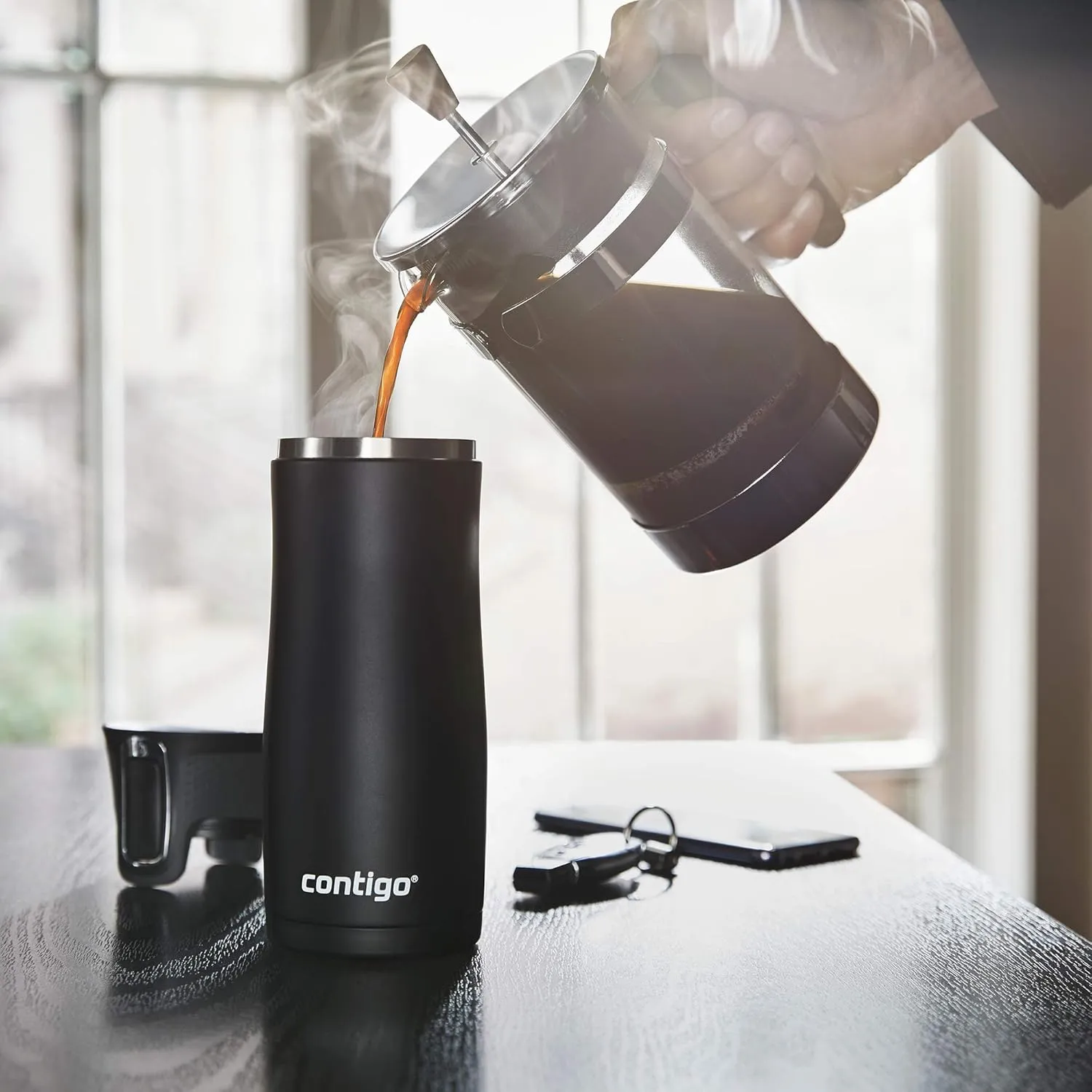 Contigo West Loop Stainless Steel Travel Mug with AUTOSEAL Lid, 16oz.