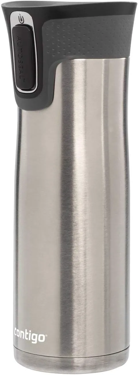 Contigo West Loop Stainless Steel Travel Mug with AUTOSEAL Lid, 24oz., Stainless Steel