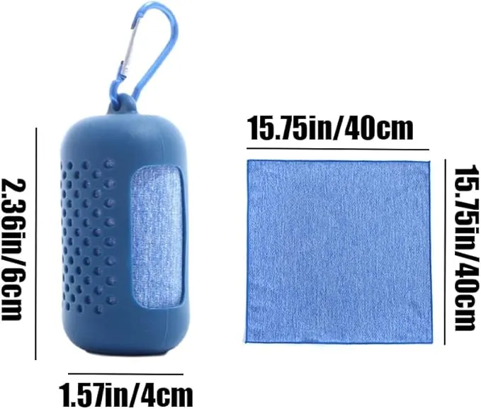 Cooling Towel Microfibre Ice Towel Breathable Chilly Towel for Running Swimming Camping Yoga Sports Workout
