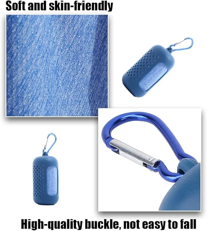 Cooling Towel Microfibre Ice Towel Breathable Chilly Towel for Running Swimming Camping Yoga Sports Workout