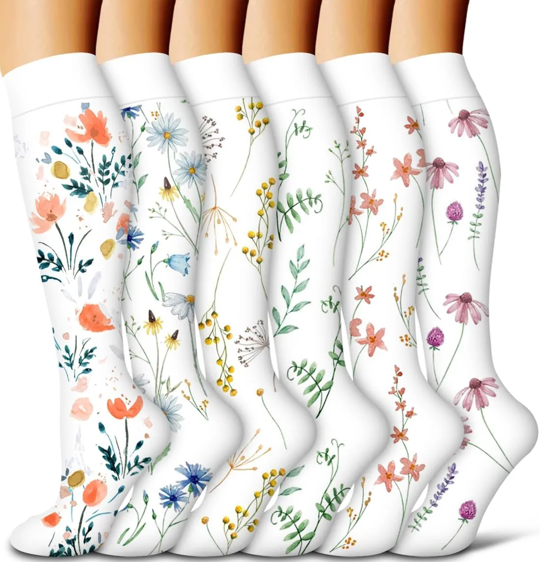 COOLOVER Compression Socks for Women and Men - Best for Circulation, Running, Athletic, Recover, Nurse, Travel