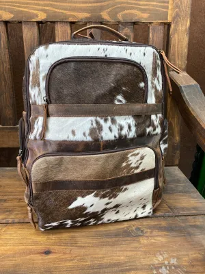 Cowhide Backpack
