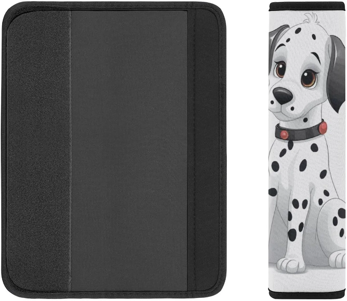 Cute Dalmatian Auto Seat Belt Cover 2PCS Universal Car Seat Belt Shoulder Protector Pad, Protect Your Shoulders and Neck for Car Seat Belt, Shoulder Bag, Backpack