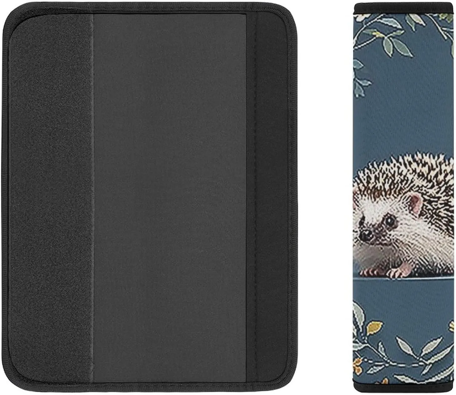 Cute Little Hedgehog Auto Seat Belt Cover 1PCS Universal Car Seat Belt Shoulder Protector Pad, Protect Your Shoulders and Neck for Car Seat Belt, Shoulder Bag, Backpack