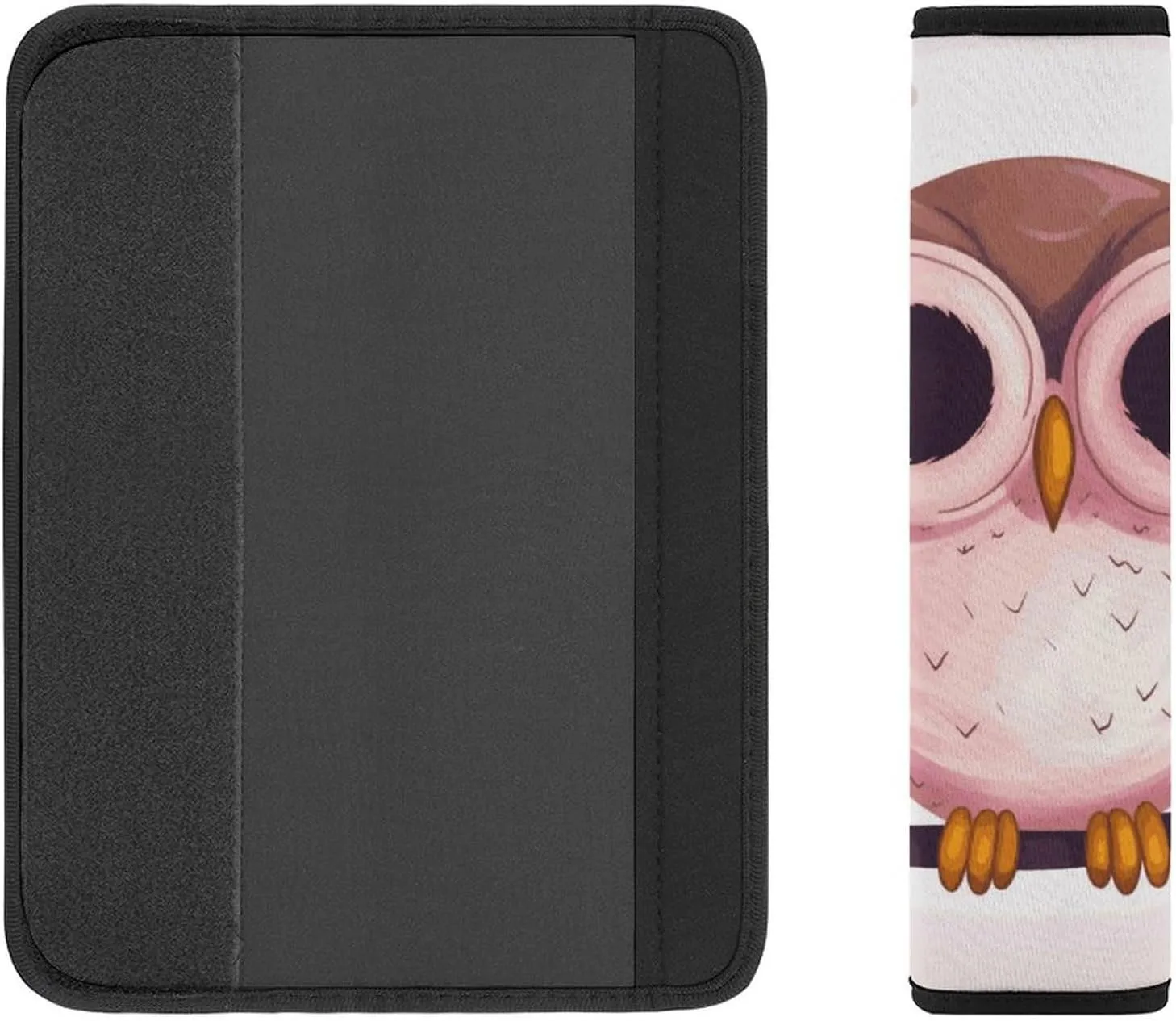 Cute Owl Auto Seat Belt Cover 1PCS Universal Car Seat Belt Shoulder Protector Pad, Protect Your Shoulders and Neck for Car Seat Belt, Shoulder Bag, Backpack