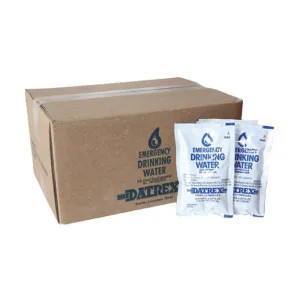Datrex Emergency Drinking Water 4.227 oz (125 ml) Pouch