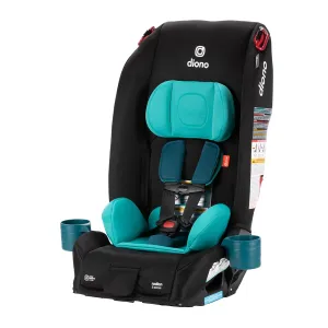 Diono Radian 3R Bonus Pack, 3-in-1 Convertible Car Seat, Rear Facing & Forward Facing, Comes with Comfort Insert and Cup Holders, Black Jet & Blue Razz Ice