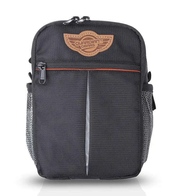 Dragon Sling Bag, Waist Bag, Thigh Bag for Motorbiking, Trekking, Hiking, Camping and Travel with Waterproof Rain Cover