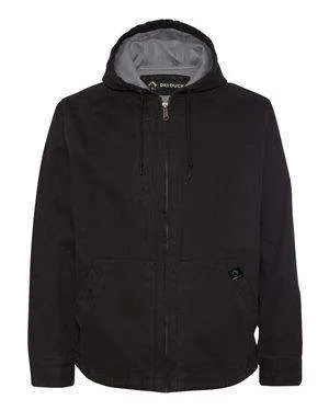Dri Duck Men's Laredo Thermal Hoodie Canvas Jacket - 5090