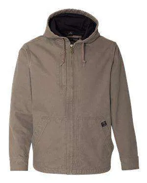 Dri Duck Men's Laredo Thermal Hoodie Canvas Jacket - 5090
