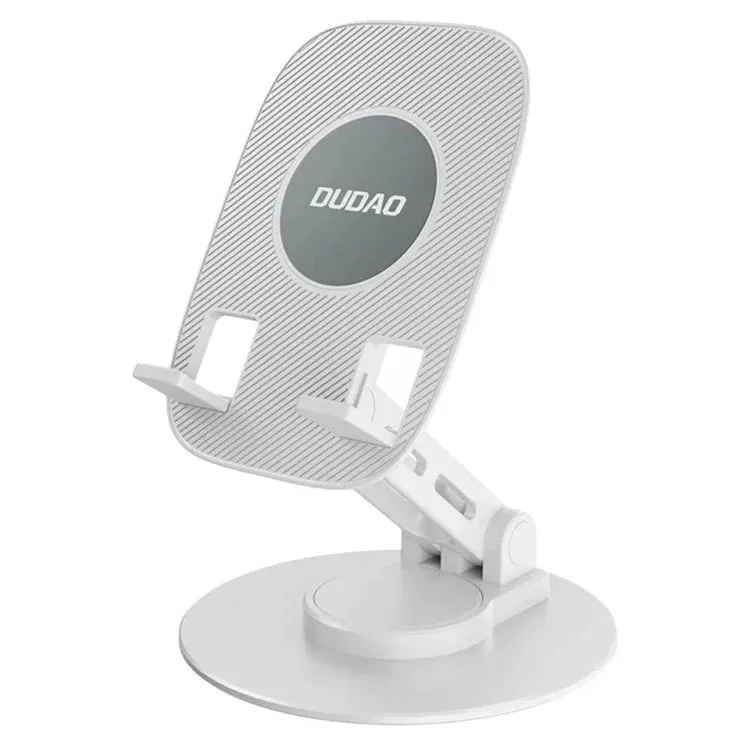 DUDAO F17s Foldable Tablet Holder ABS Aluminum Alloy 360 Degree Rotatable Desktop Phone Stand