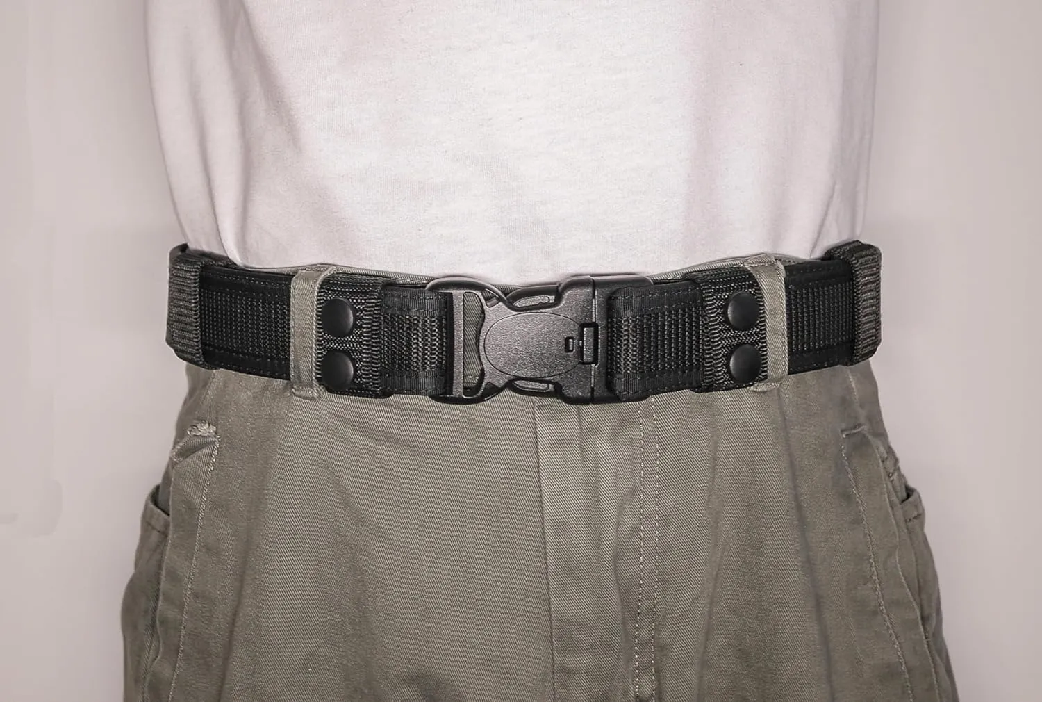 Duty Belt 1.5" Law Enforcement Police Security Nylon Utility Work Belts
