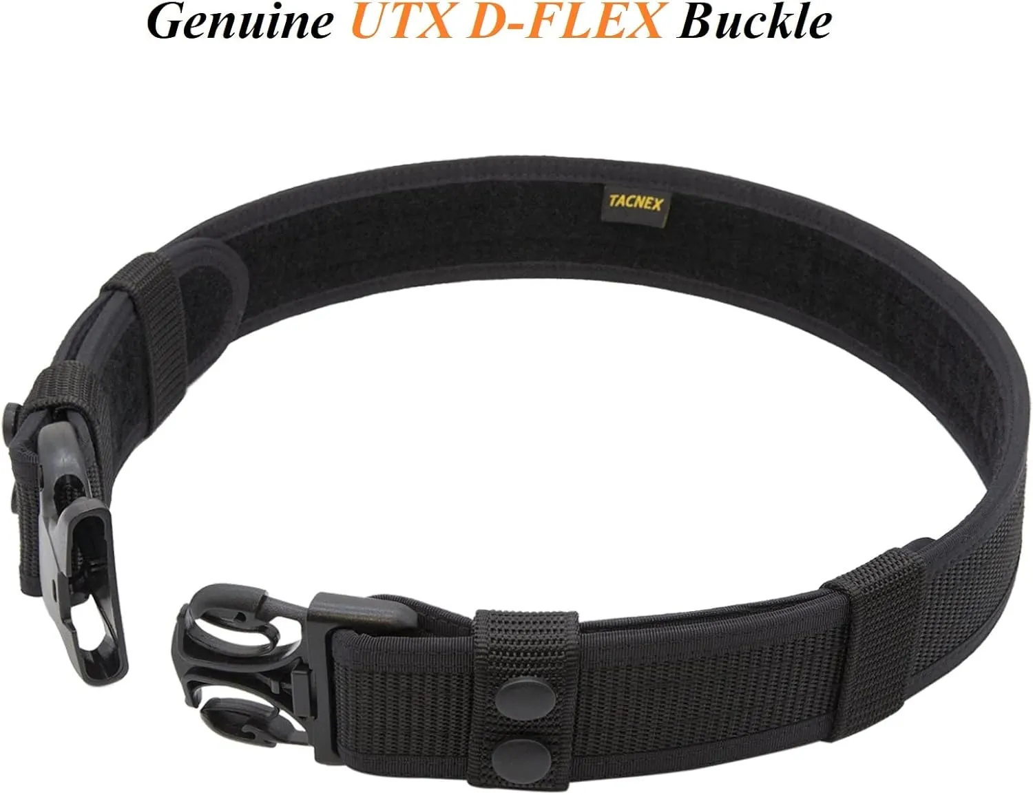 Duty Belt 1.5" Law Enforcement Police Security Nylon Utility Work Belts