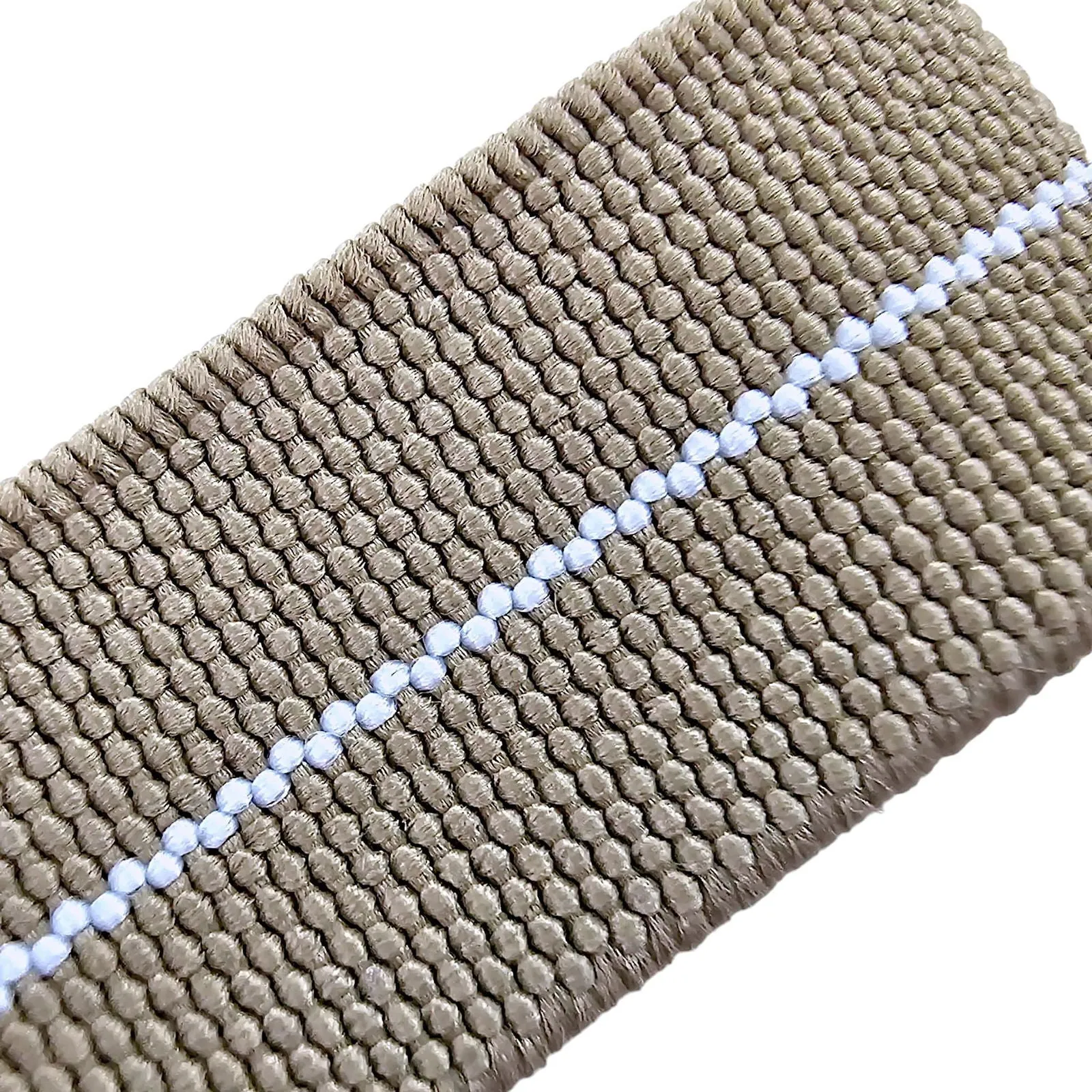 Elastic Nylon French Marine Nationale Watch Strap 20mm 22mm Khaki Beige