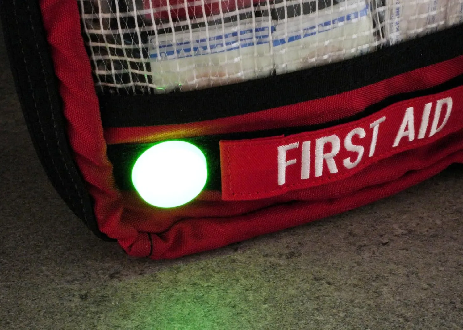 Embrite™ Glow Dots - Hook and Loop - Glow in The Dark up to 12 Hours - Phosphorescent - Night Markers - Military - Safety Dots