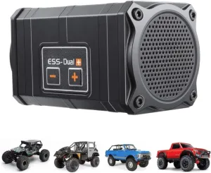Engine Sound Simulator, Sense Innovations ESS Dual  Engine Sound Simulated Module Set for TRX4, Axial Wraith SCX10 SCX10 II Engine Sound Simulation System