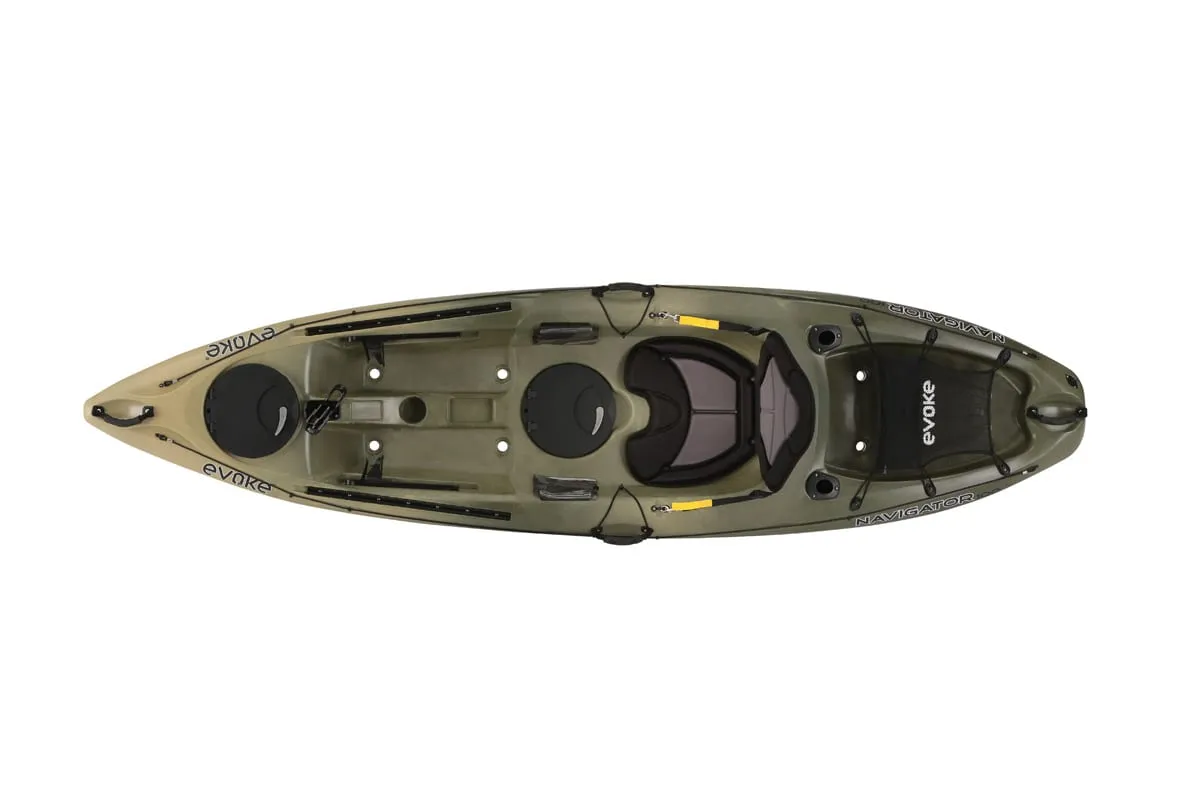 Evoke Navigator 100 Sit-on Fishing Kayak