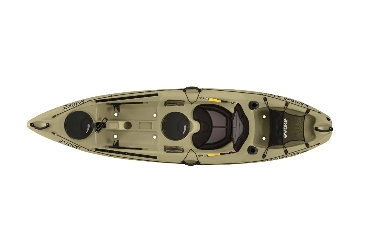 Evoke Navigator 100 Sit-on Fishing Kayak