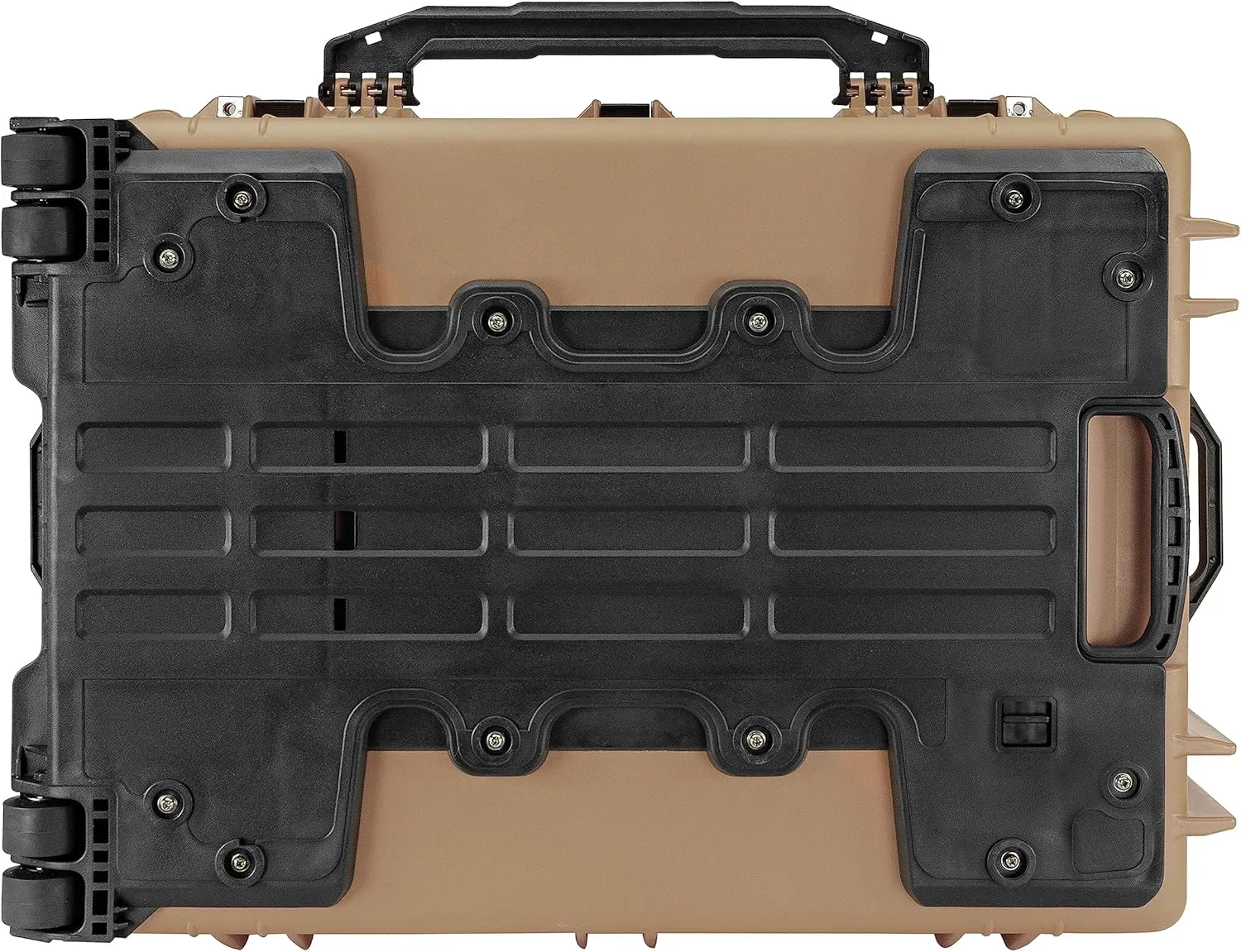 Eylar 31.5" X-Large Protective Roller Hard Case for Cameras, Drones, Tools, and AV Equipment with IP67 Waterproof, Shock Resistant, and Customizable Foam Inserts (Tan FDE)