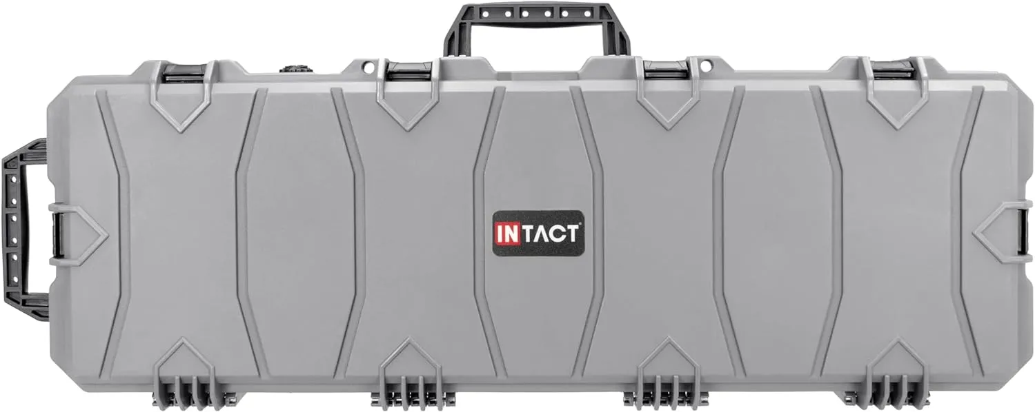Eylar 39 Inch Intact Series Rolling Hard Rifle Case, Lightweight and Durable Stacker Design with Foam