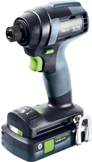 Festool 577614 Cordless Impact Drill TID 18 HPC 18V 4.0 Ah I-Plus