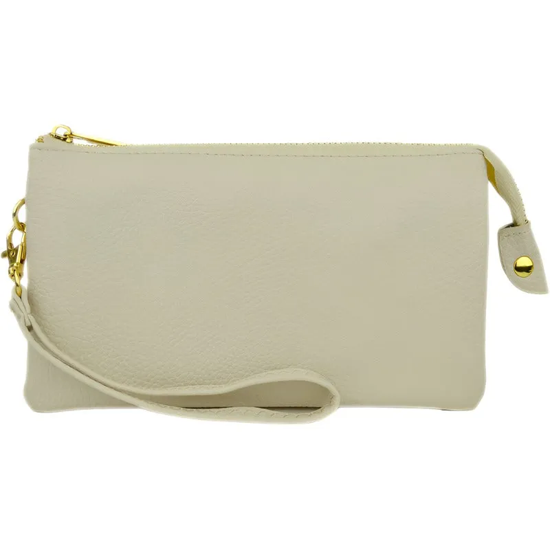 Folded Clutch with Zipper