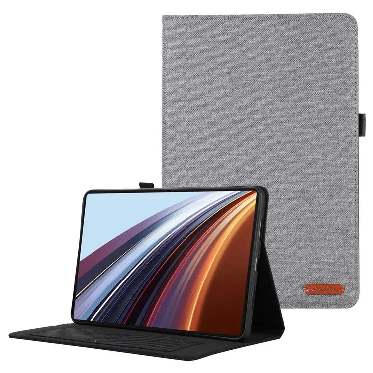 For Honor Pad GT Pro Leather Case Card Holder Cloth Texture Tablet Stand Cover
