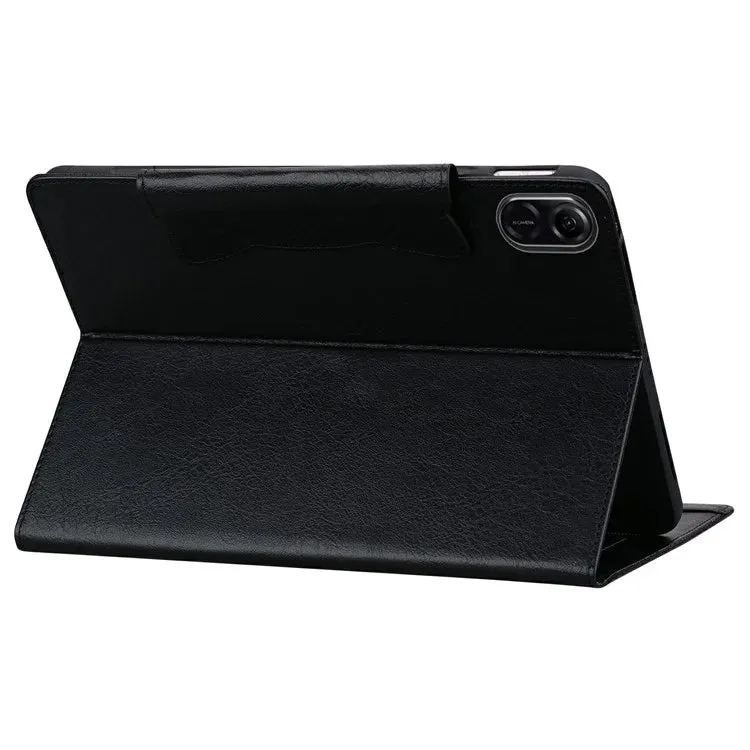 For Honor Pad X8a Case Cat Buckle Closure Leather Protective Stand Cover
