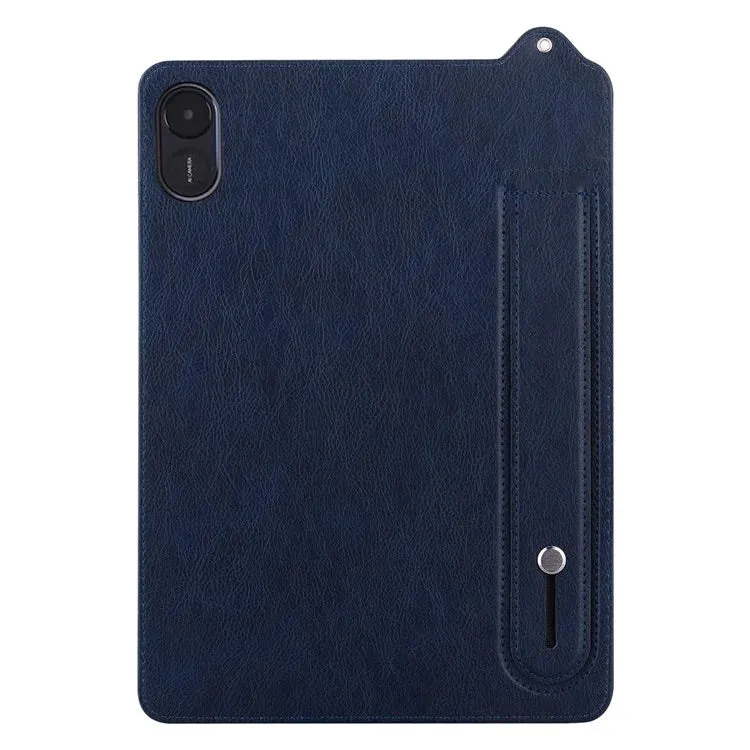 For Honor Pad X8a Case Hand Strap Kickstand Leather Tablet Cover
