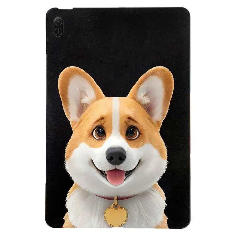 For Honor Pad X8a Case Pattern Printing Slim TPU Tablet Protective Cover