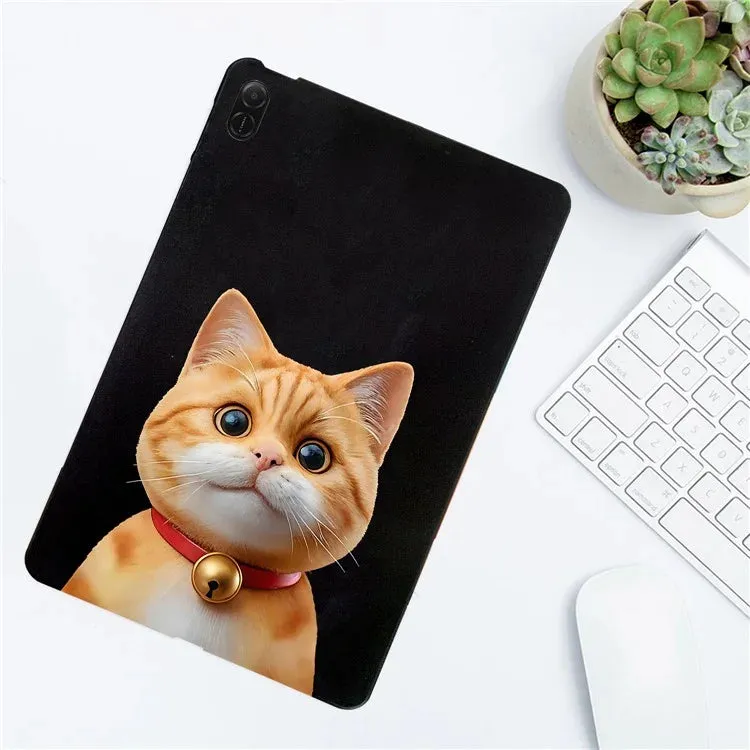 For Honor Pad X8a Case Pattern Printing Slim TPU Tablet Protective Cover