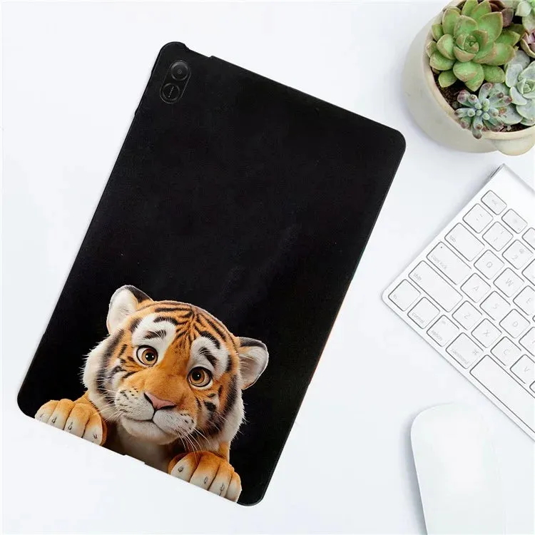 For Honor Pad X8a Case Pattern Printing Slim TPU Tablet Protective Cover