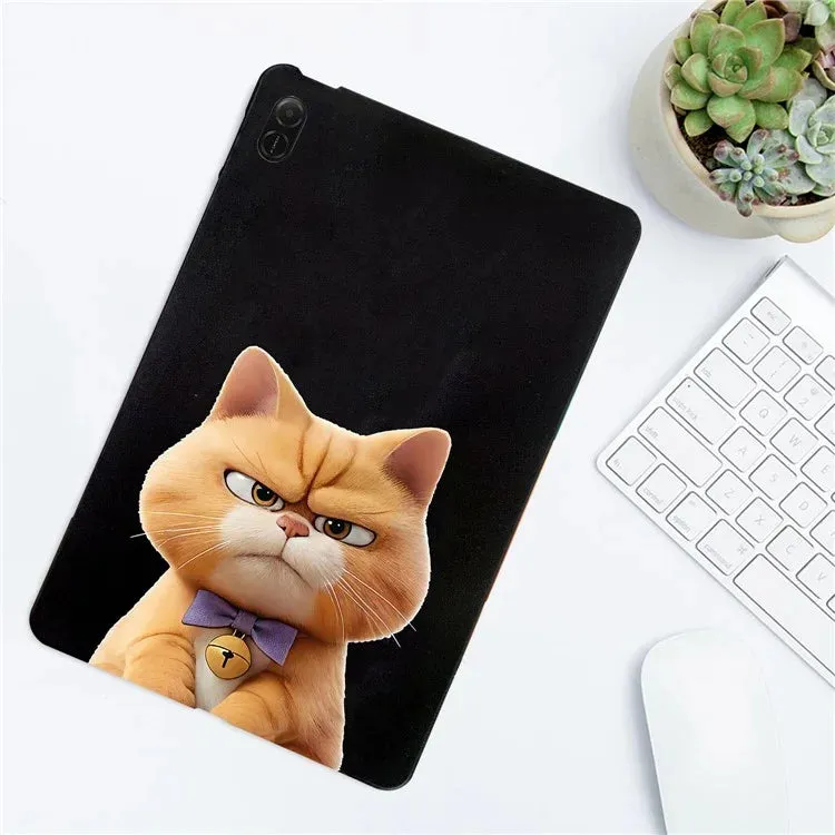 For Honor Pad X8a Case Pattern Printing Slim TPU Tablet Protective Cover