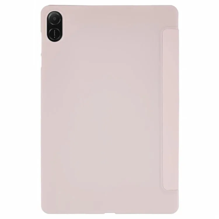 For Honor Pad X8a Case PU Leather Silicone Tri